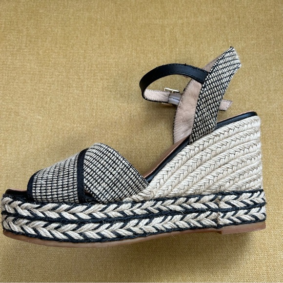 Viscata Barcelona canvas wedge sandal - Picture 6 of 9
